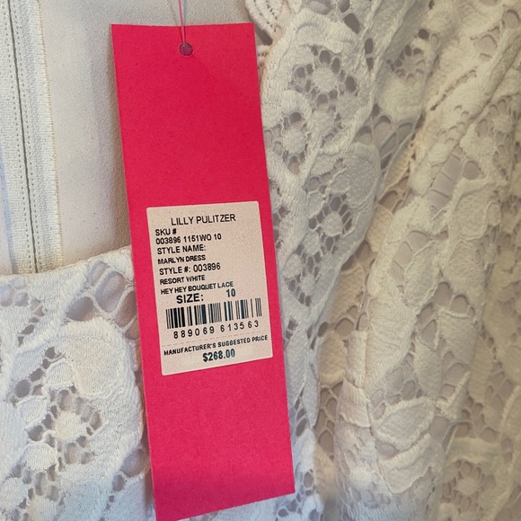 Lilly Pulitzer White Resort Marlyn Dress - Picture 3 of 5